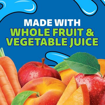 Capri Sun Zero Added Sugar 100% Fruit & Veg Juice 10 pk Pouches - Peach Mango Punch