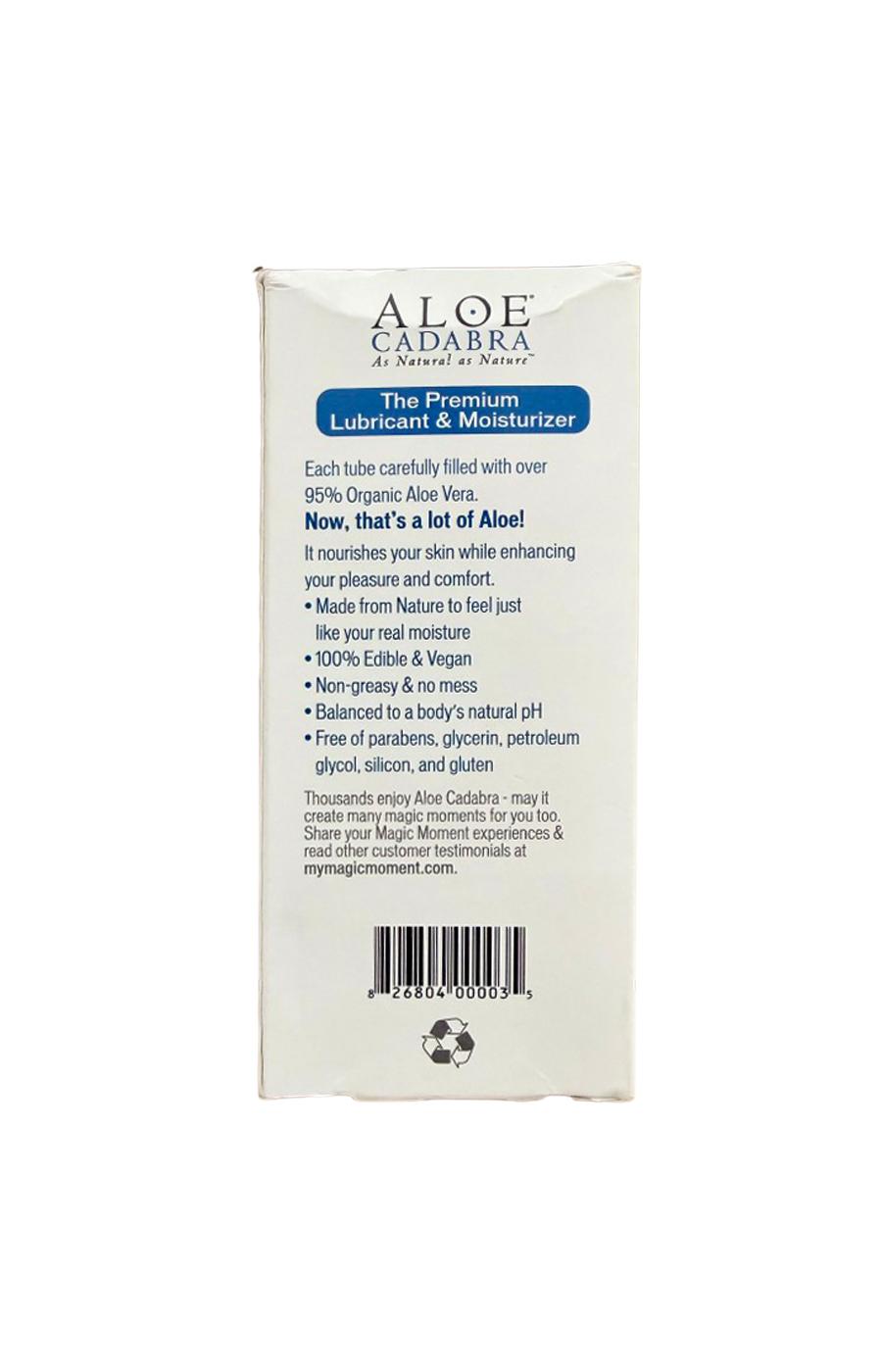 Aloe Cadabra Lubricant & Moisturizer - Naked Strawberry; image 3 of 3