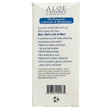 Aloe Cadabra Lubricant & Moisturizer - Naked Strawberry, 2.5 oz