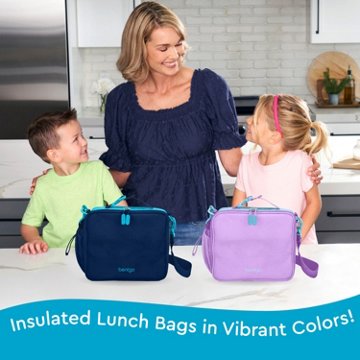 Bentgo Kids Insulated Lunch Bag - Navy