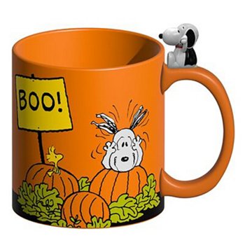 Peanuts Halloween Ceramic Coffee Mug, 16 oz