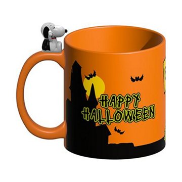 Peanuts Halloween Ceramic Coffee Mug, 16 oz