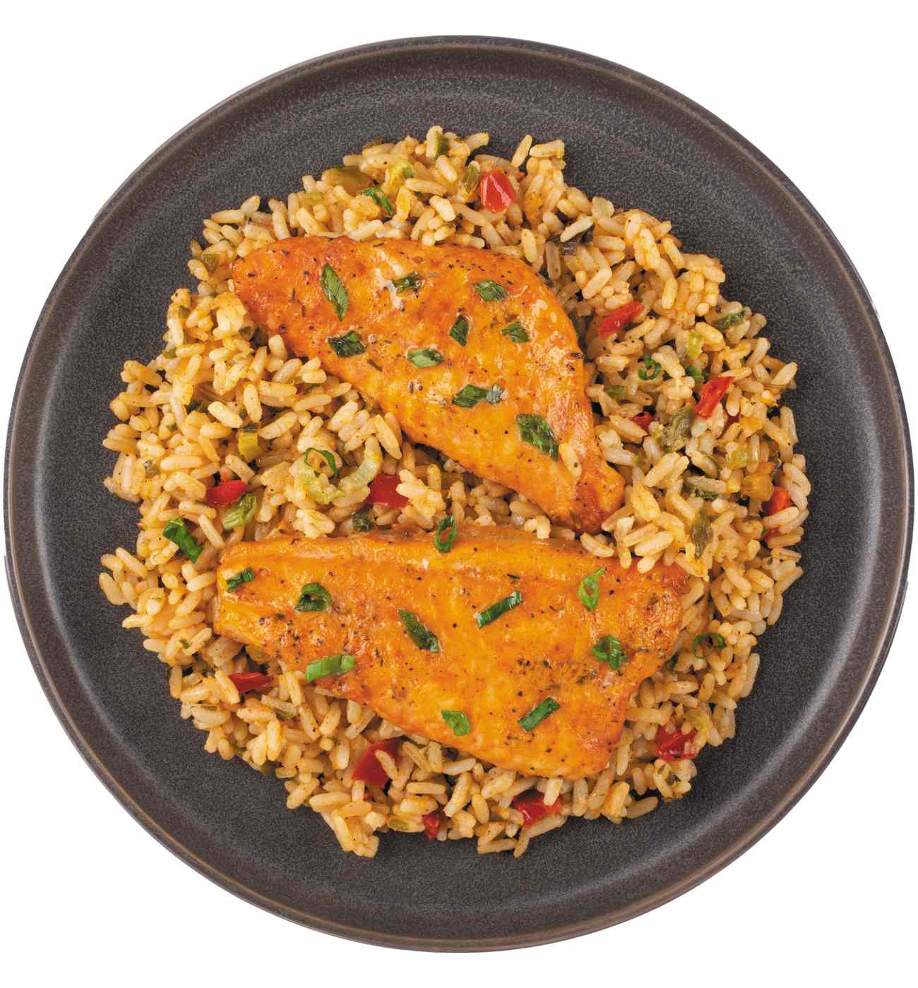 Bayou Boil House by H-E-B Blackened Catfish Strips Over Dirty Rice; image 3 of 4