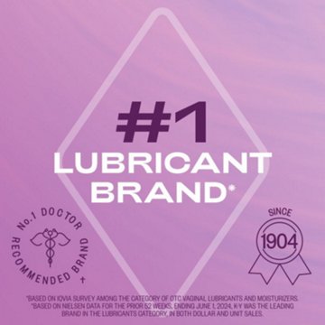 K-Y Natural Feeling Lubricant With Hyaluronic Acid, 5 oz