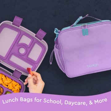 Bentgo Kids Insulated Lunch Bag - Lavender