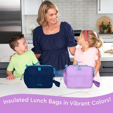 Bentgo Kids Insulated Lunch Bag - Lavender