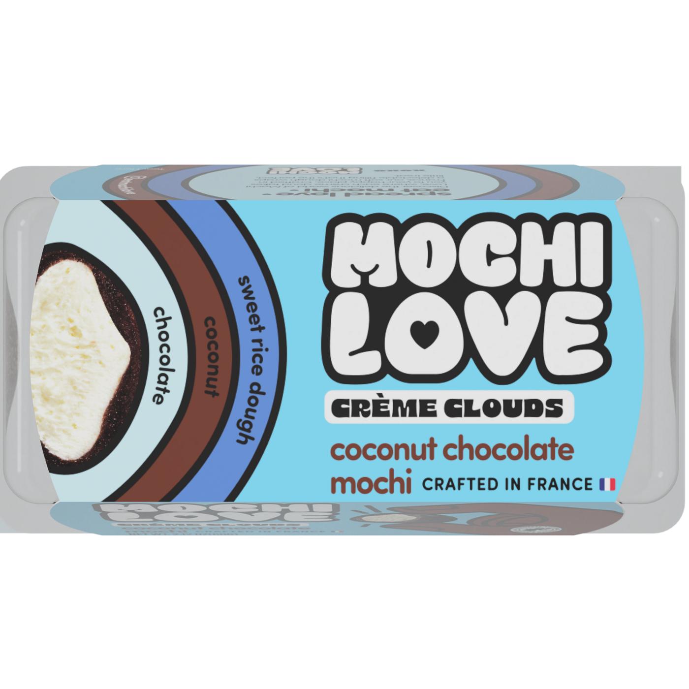 Mochi Love Creme Clouds Coconut Chocolate Mochi; image 2 of 3