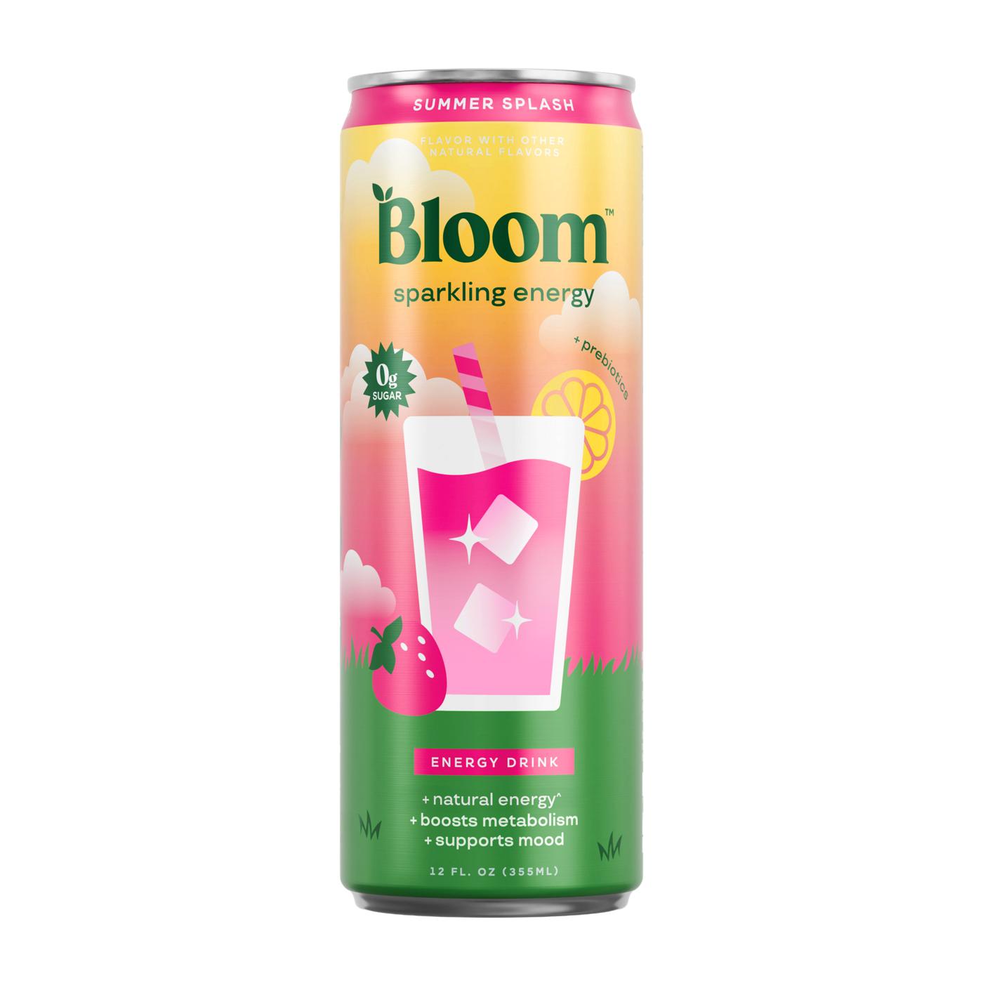Bloom's Bloom Sparkling Energy Summer Splash — product image