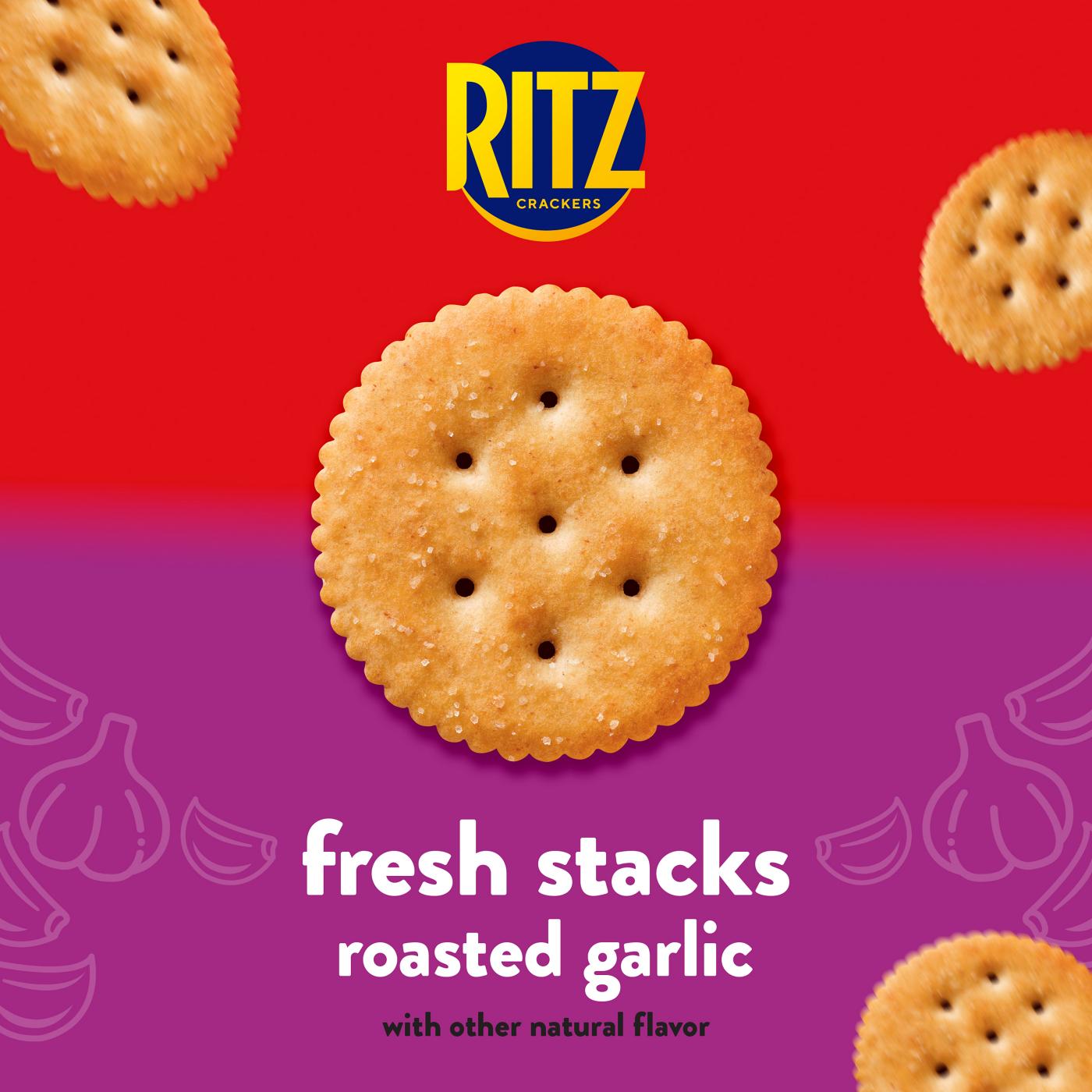 Ritz Fresh Stacks Roasted Garlic Crackers; image 6 of 10