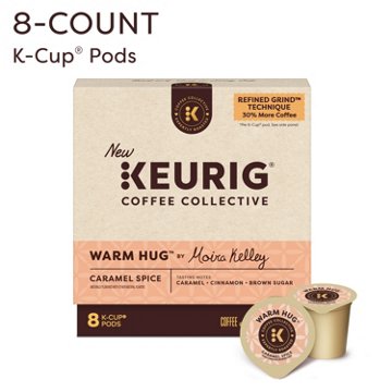 Keurig Coffee Collective Warm Hug Caramel Spice Single Serve Coffee K Cups