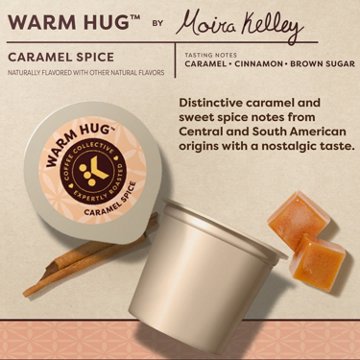 Keurig Coffee Collective Warm Hug Caramel Spice Single Serve Coffee K Cups