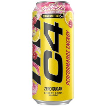 C4 Performance Energy Pink Lemonade Zero Sugar