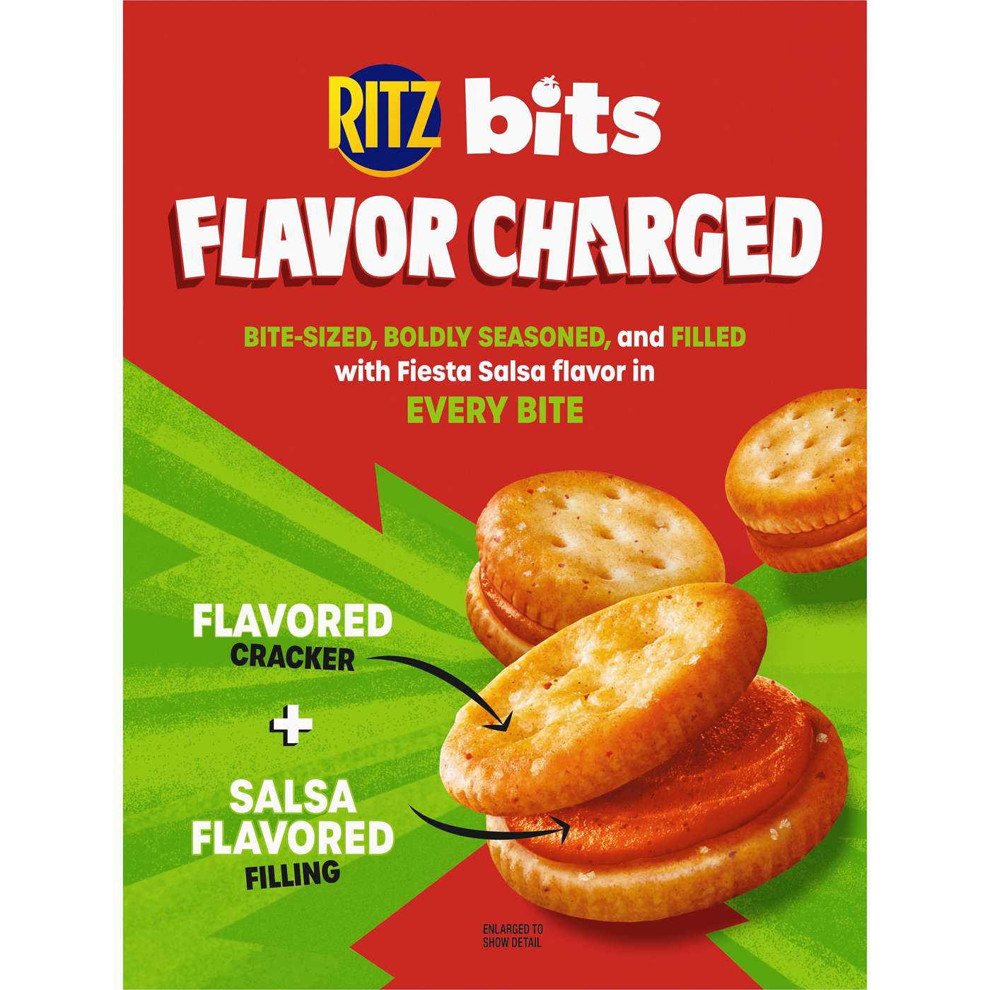 Ritz Bits Flavor Charged Fiesta Salsa Sandwich Crackers; image 3 of 8