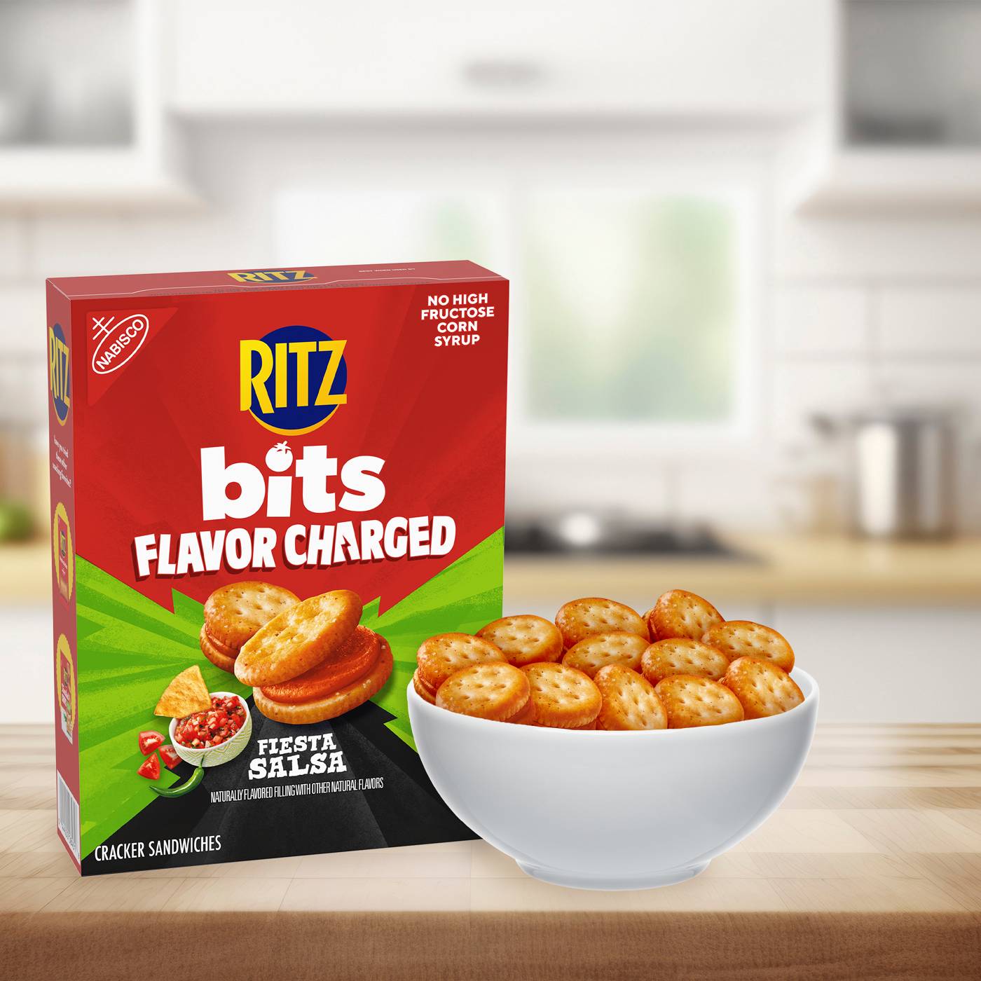 Ritz Bits Flavor Charged Fiesta Salsa Sandwich Crackers; image 4 of 8