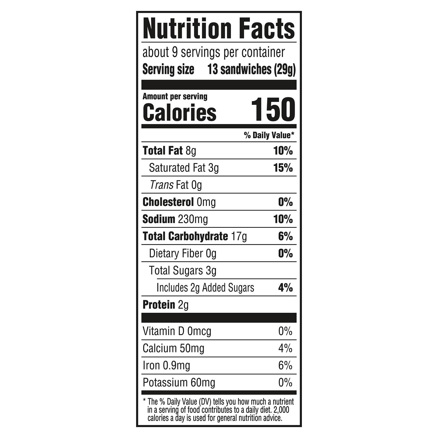 Ritz Bits Flavor Charged Fiesta Salsa Sandwich Crackers; image 6 of 8