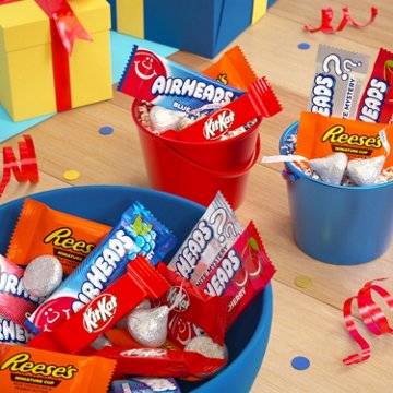 Hershey's, Reese's, Kit Kat & Airheads Assorted Miniature Size Candy - Party Pack