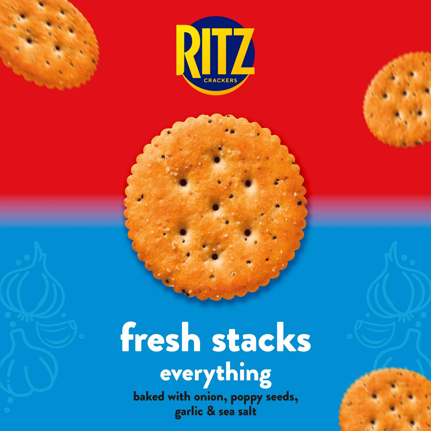 Ritz Fresh Stacks Everything Crackers; image 7 of 10