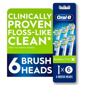 Oral-B Floss Action X Replacement Brush Heads