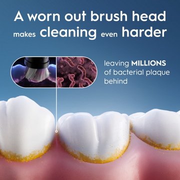 Oral-B Floss Action X Replacement Brush Heads
