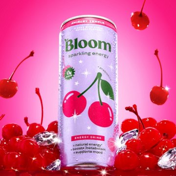 Bloom Sparkling Energy Shirley Temple Energy Drink