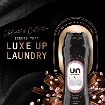 Downy Downy Unstopables Unlimited Collection In-Wash Laundry Scent Booster Beads - No. 15 Fine Fragrance, 21.1 oz