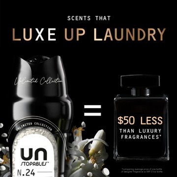 Downy Downy Unstopables Unlimited Collection In-Wash Laundry Scent Booster Beads - No. 24, 21.1 oz