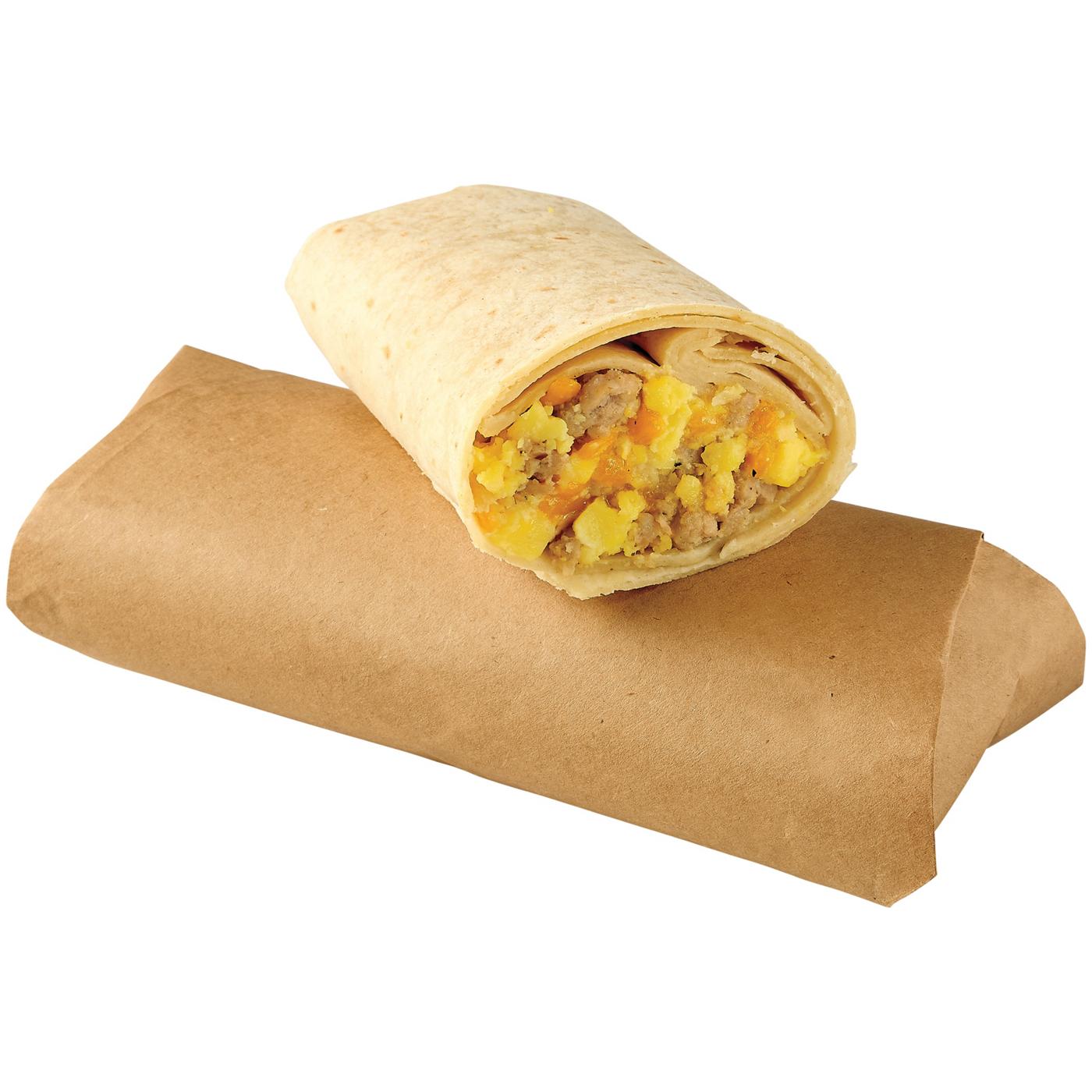 Meal Simple by H‑E‑B The Classic Breakfast Burrito - Sausage, Egg & Cheese; image 4 of 4
