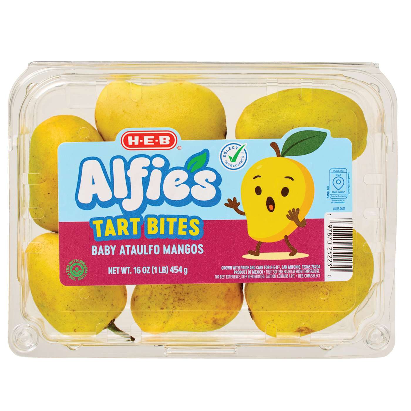 H-E-B Alfie's Tart Bites Baby Ataulfo Mangos; image 1 of 2