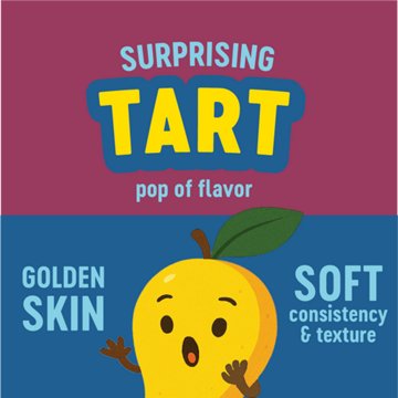 H-E-B Alfie's Tart Bites Baby Ataulfo Mangos, 16 oz