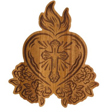 Destination Holiday Sacred Heart Charcuterie Board