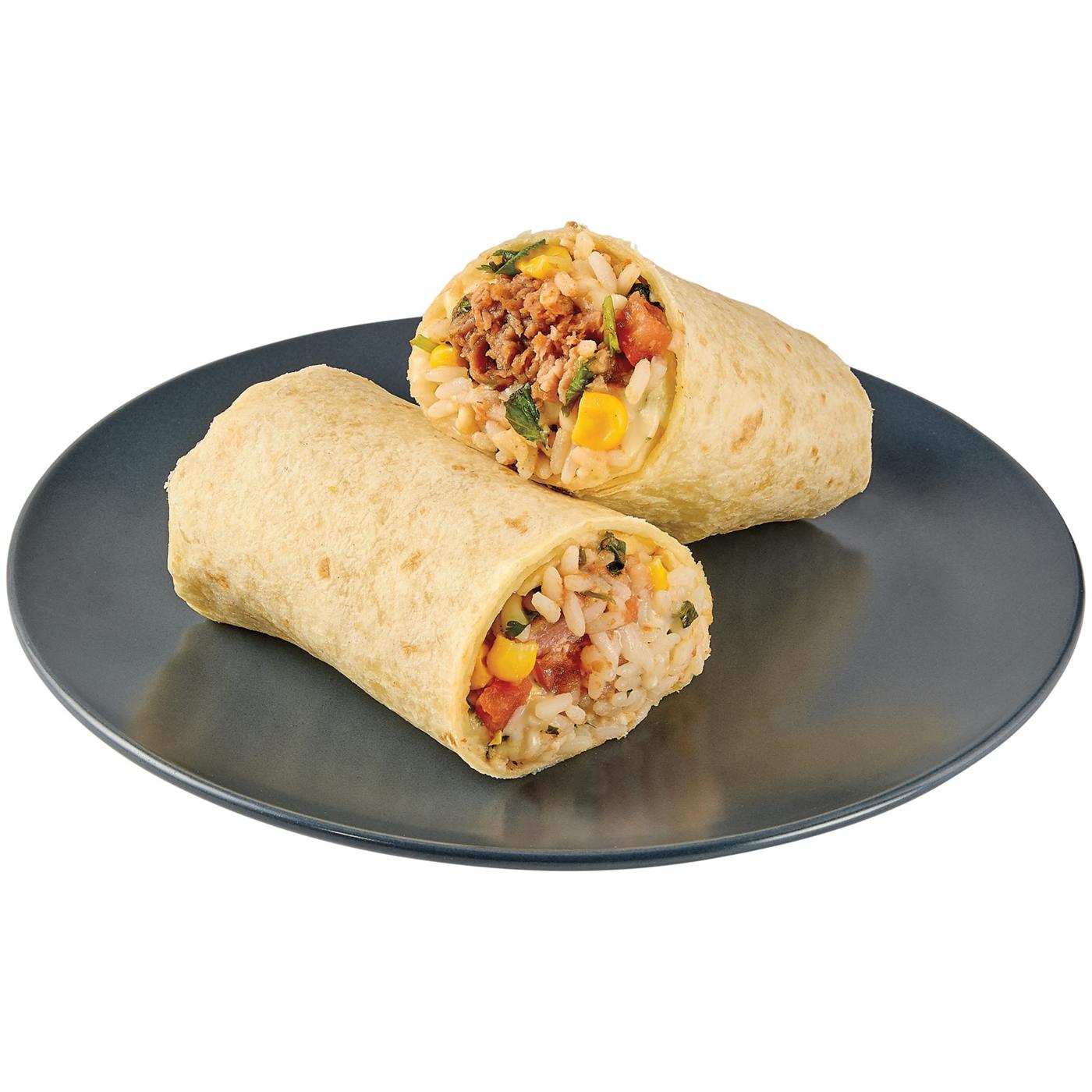 Meal Simple by H‑E‑B El Jefe Burrito - Smoked Pork; image 3 of 4