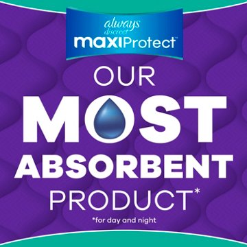 Always Discreet MaxiProtect Maximum Plus Absorbency Incontinence Underwear - XL/XXL