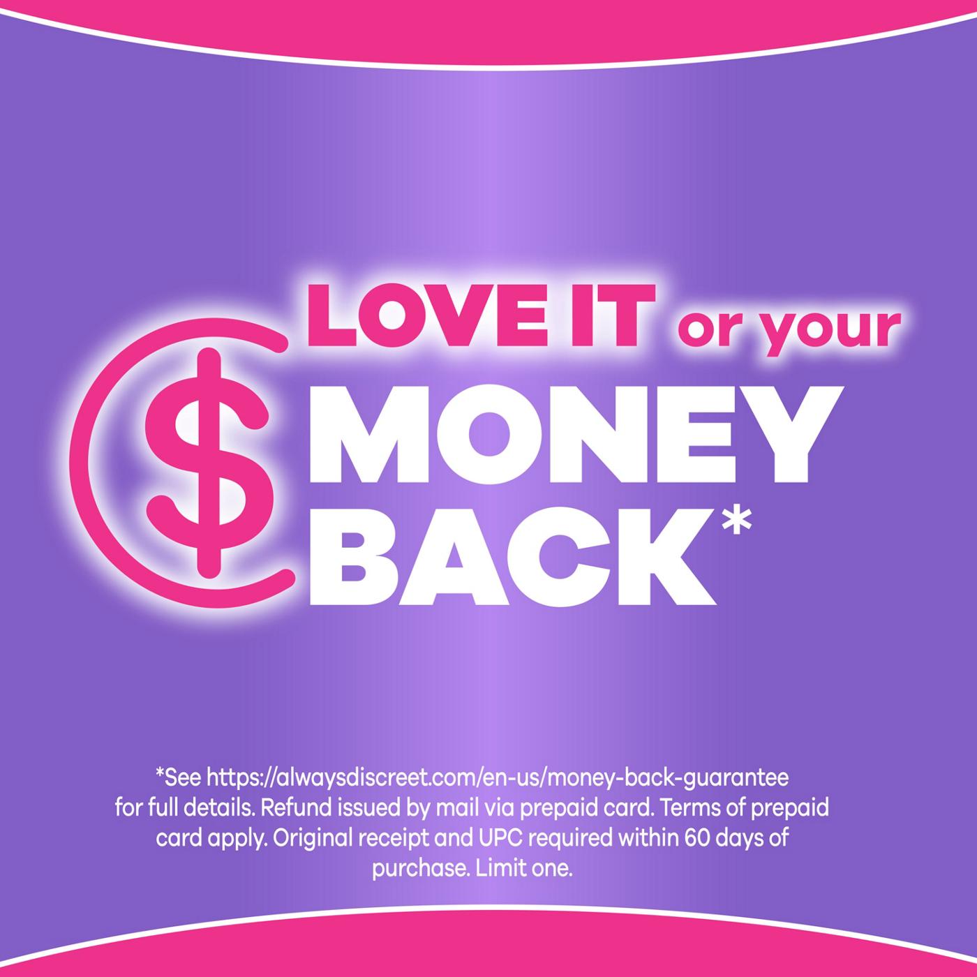 Always Discreet, Reimagined Adult Diapers for Women, Maximum Incontinence and Postpartum Underwear XL/XXL, 26 CT​; image 9 of 10