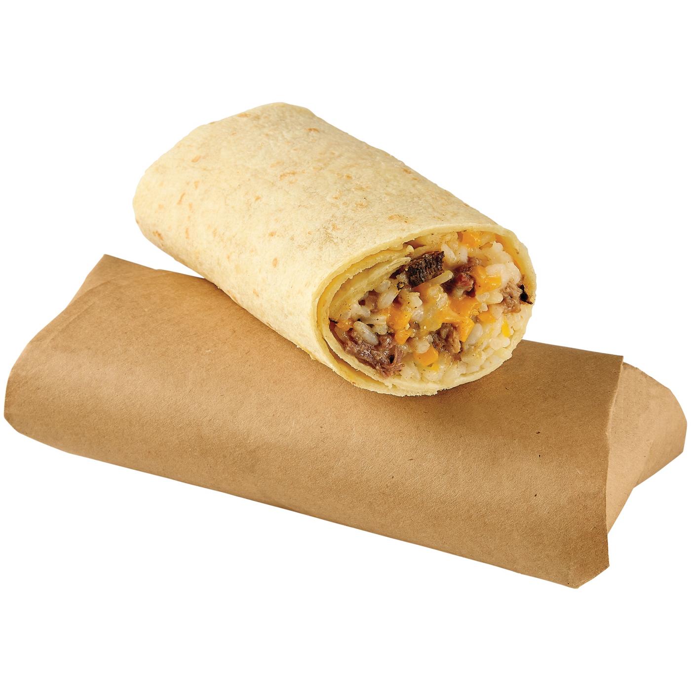 Meal Simple by H‑E‑B The Ranch Hand Burrito - Brisket & Rice; image 4 of 4