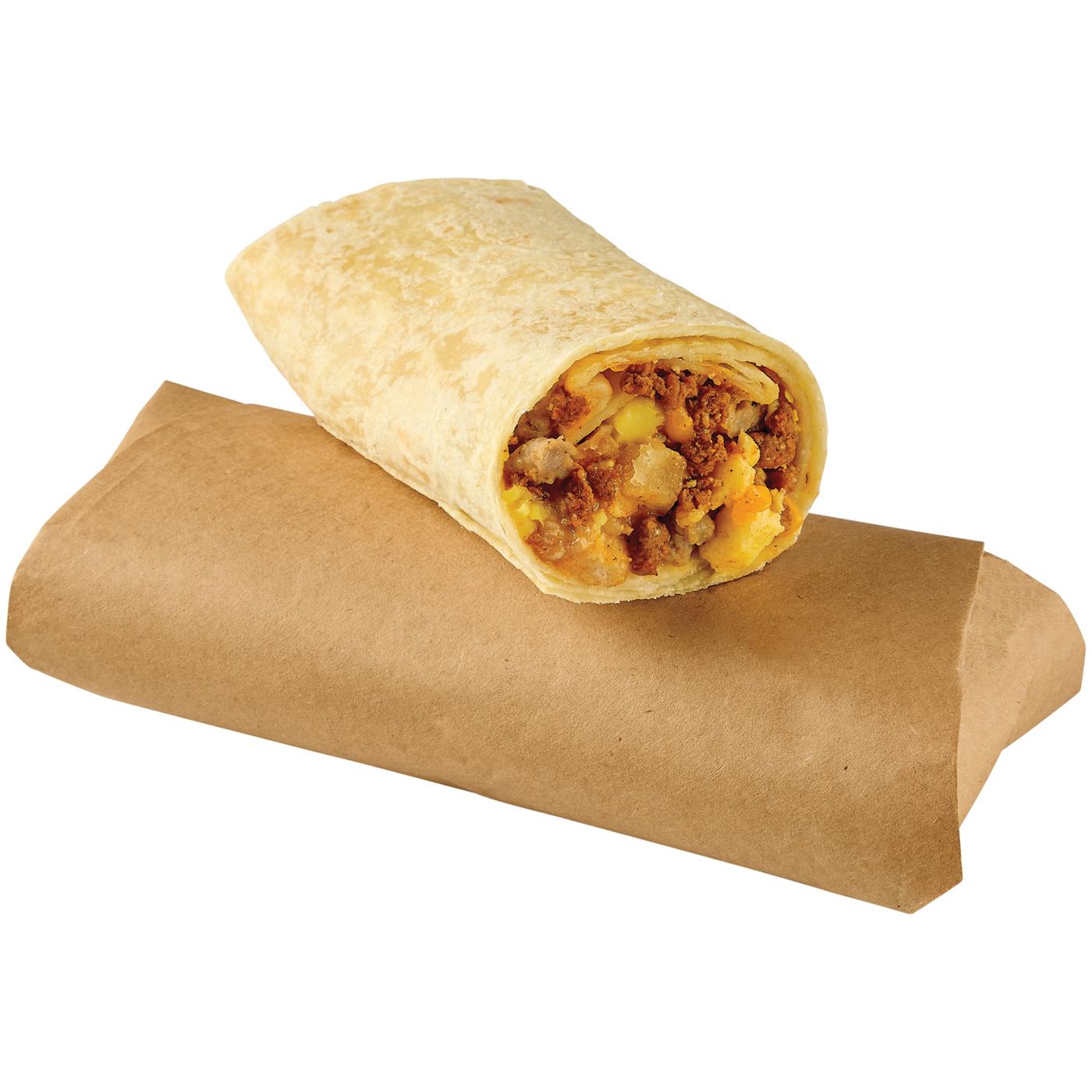 Meal Simple by H‑E‑B El Maximo Breakfast Burrito - Chorizo, Sausage, Bacon & Egg; image 4 of 4