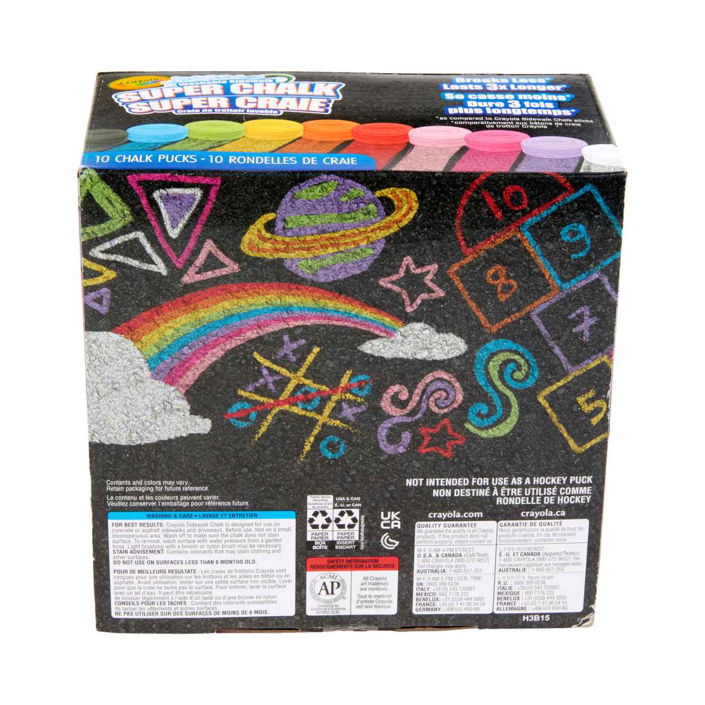 Crayola Washable Sidewalk Super Chalk; image 5 of 6