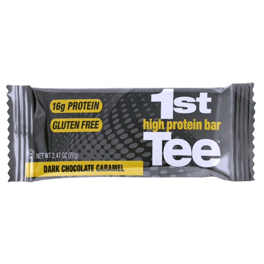 1st Tee Dark Chocolate Caramel High Protein Bar, 2.47 oz | Central