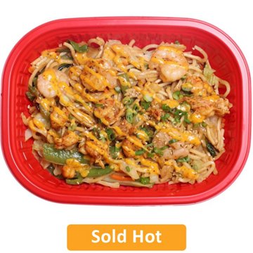 H-E-B Sushiya Crawfish & Shrimp Cajun Lo Mein Noodle Bowl (Sold Hot)