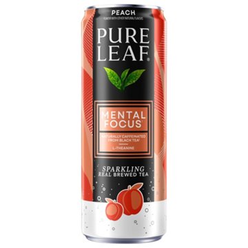 Pure Leaf Mental Focus Sparkling Peach Tea