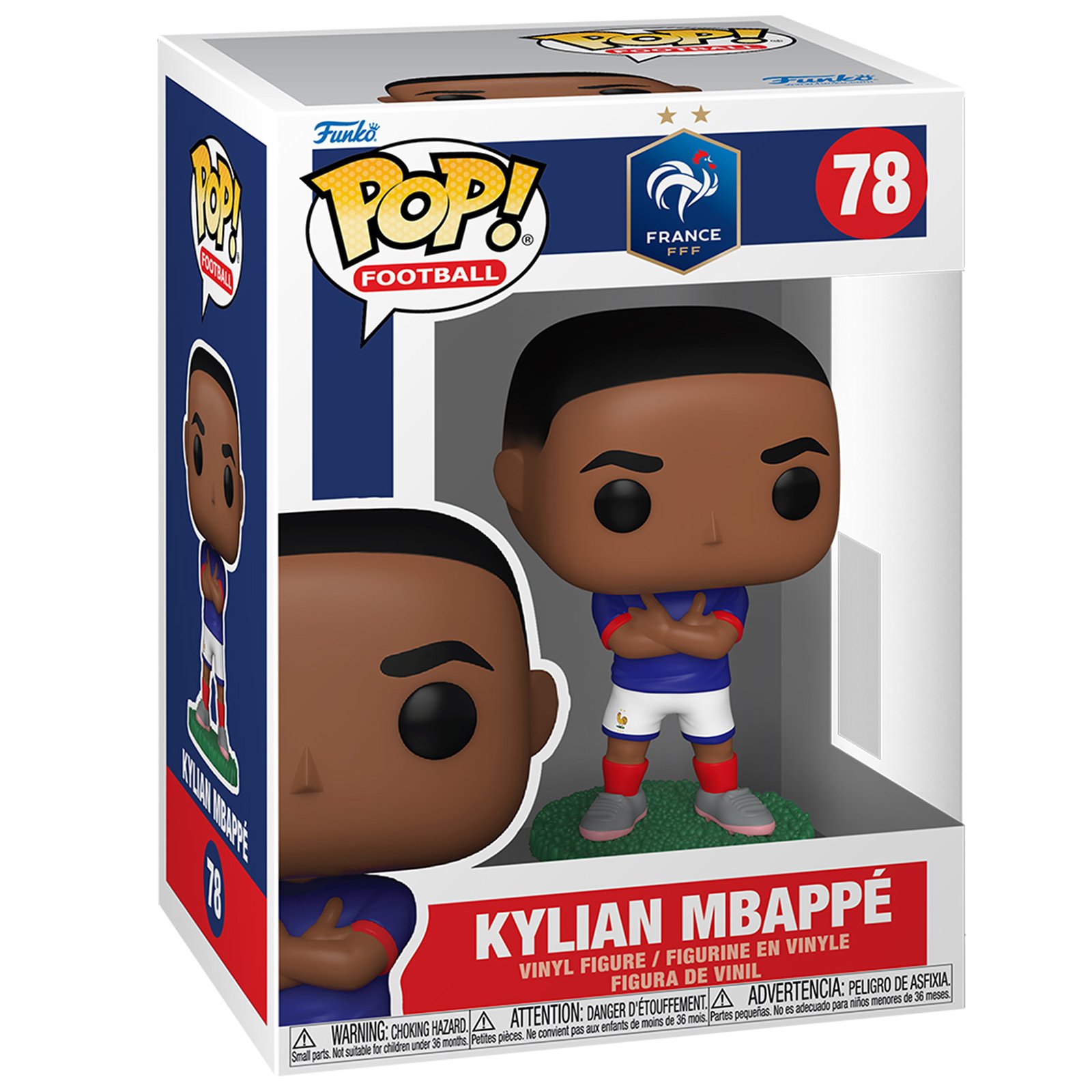 Funko POP Football Kylian Mbappe 78 ムバッペ Funko Pop! Football Kylian Mbappe Vinyl Figure - Shop Action