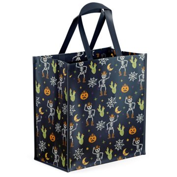 Destination Holiday Halloween Reusable Bag - Icons, 13'' x 10'' x 6.7''