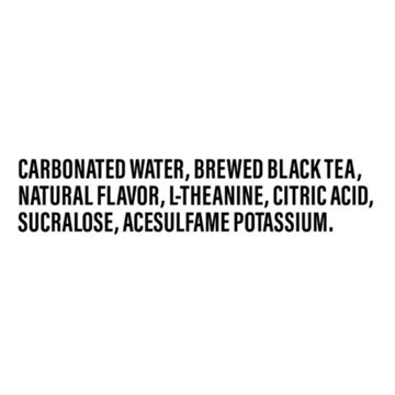 Pure Leaf Mental Focus Sparkling Raspberry Tea 6 pk Cans