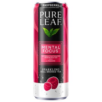 Pure Leaf Mental Focus Sparkling Raspberry Tea