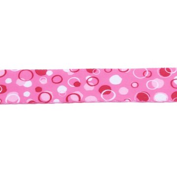 Coastal Style Dog Leash - Pink Dots - Large