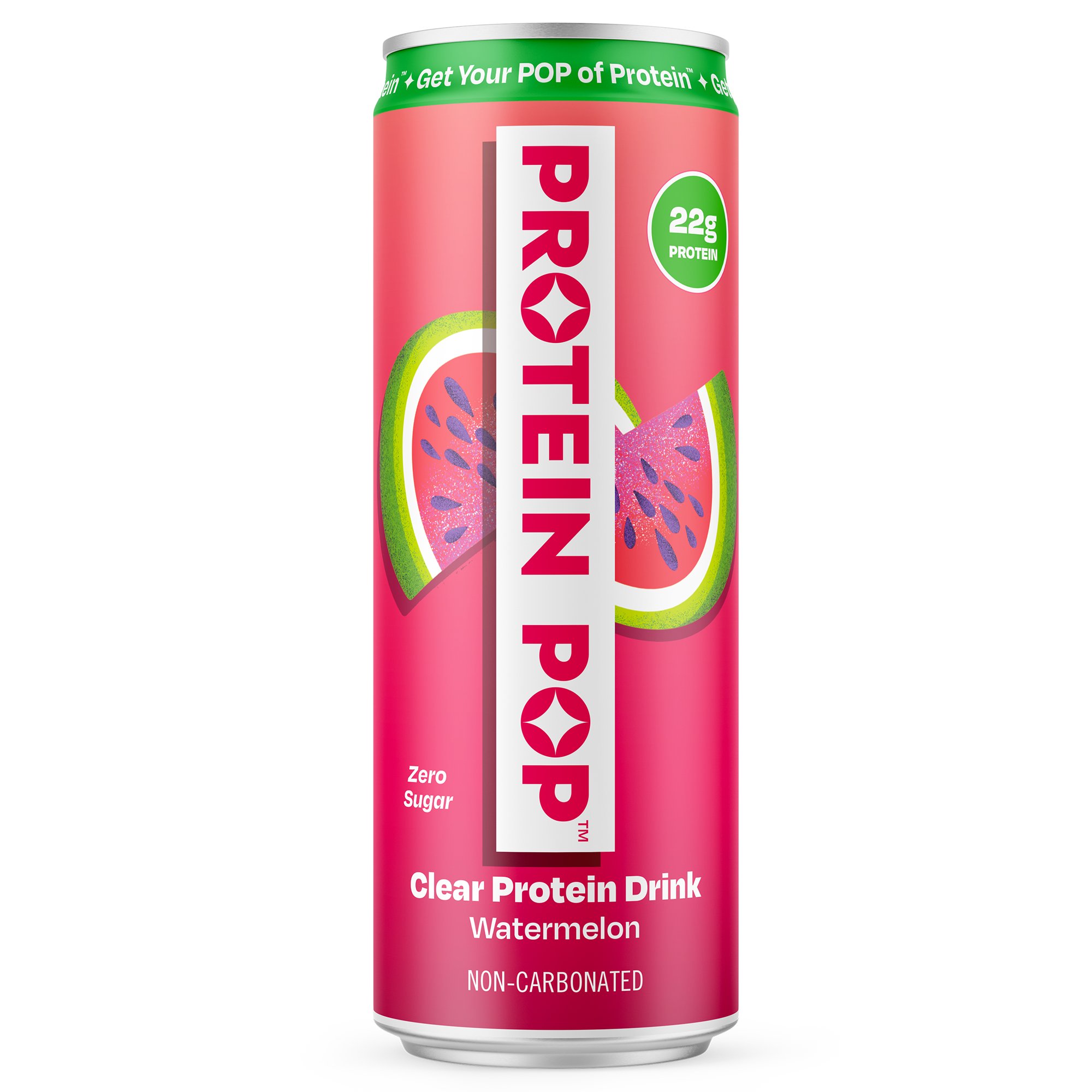 Protein Pop Clear Protein Drink - Watermelon, 12 oz | Central Market ...