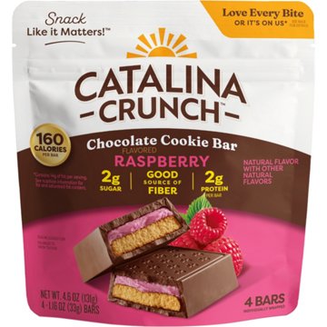 Catalina Crunch Chocolate Cookie Bar Raspberry