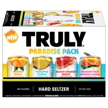 Truly Hard Seltzer Paradise 12 pk Cans, 12 oz