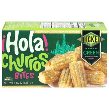 ¡Hola! Churros Wicked Green Churro Bites, 8 oz