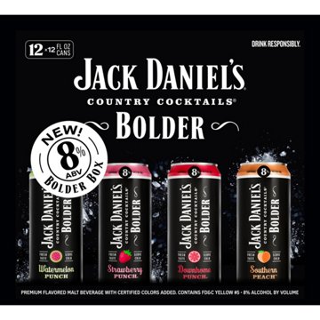 Jack Daniel's Country Cocktails Bolder Variety 12 pk Cans, 12 oz
