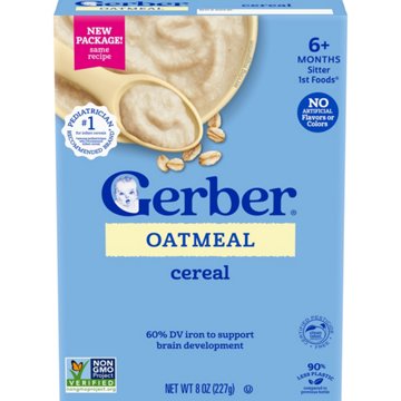 Gerber Stage 1 Oatmeal Cereal